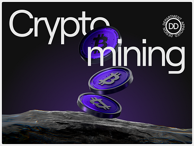 Light, metal, and the rhythm of crypto 3d banking brand design branding crypto cryptocurrency design