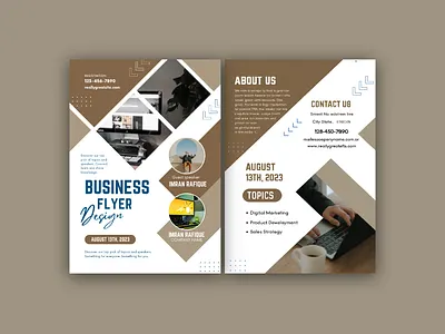 Professional & Modern Business Flyer business flyer flyer design modern flyer professional flyer