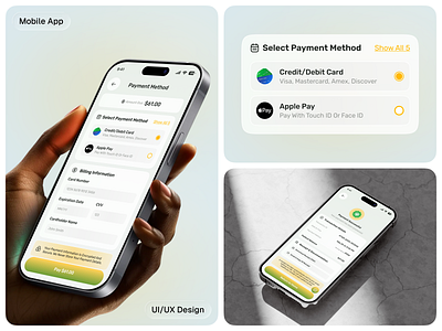 Empowering Health Care Mobile App activity tracker ai health tracker app design cart page checkout page doctor app design doctor appointment goal page health care mobile app health tracker ios mobile health patient app payment method payment page payment successful smart health ui ux user interface user profile