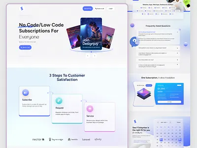 Agency Website Landing Page agency agency homepage ui agency landing page agency website design agency website digital agency homepage finance agency fintech agency modern web design software agency