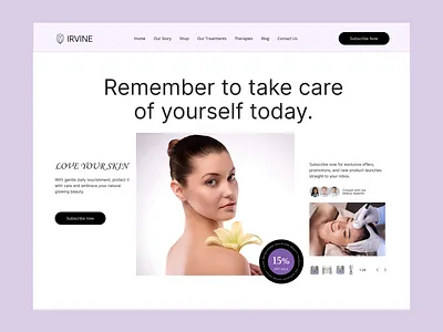 Skin Care Product Treatment. beauty beauty treatment branding healthy skin organic skincare product skin care skin care treatment skin treatment skincare products ui ux
