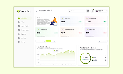 Workforce Management Solution admin admindashboard adminweb productdesign solutiondesign systemdesign webdashboard workforce workforcemanagement workforcesolution
