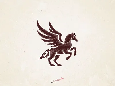 Vintage Pegasus Logo brand logo branding clasis logo classic emblem creative brand elegant mascot flying horse heritage brand logo design mythical animal old style logo pegasus logo retro logo royal emblem timeless logo traditional mark vintage badge vintage pegasus logo winged horse