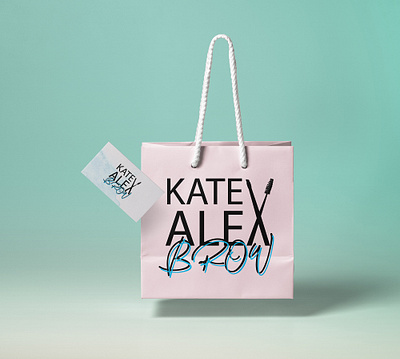 Kate Alex Brow graphic design бренд лого логотип