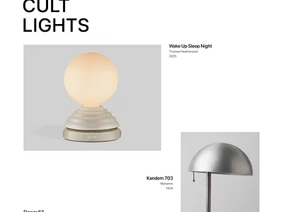 Cult design stuff page typography ui web