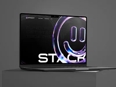 Stackt Landing Page 3d animation landing page motion graphics web desdign web3