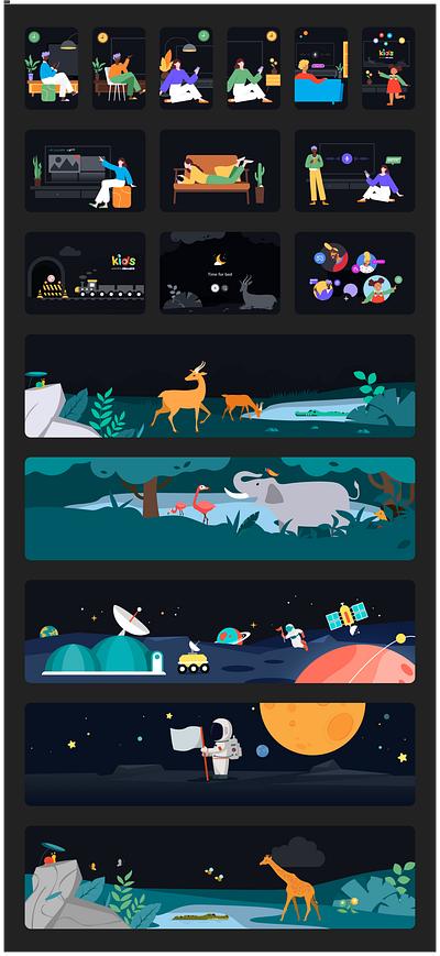 Illustration design illustration ui design