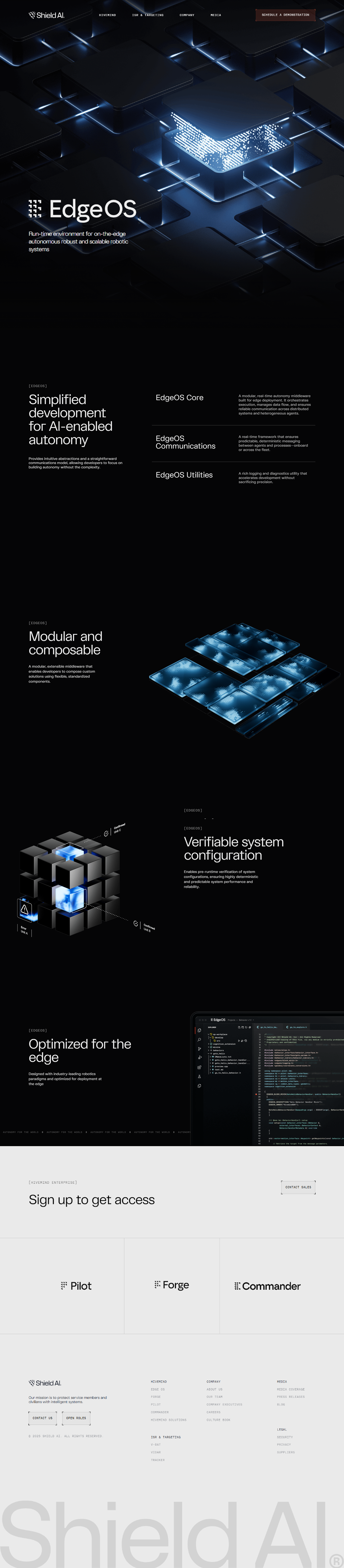 Website - Edge Section