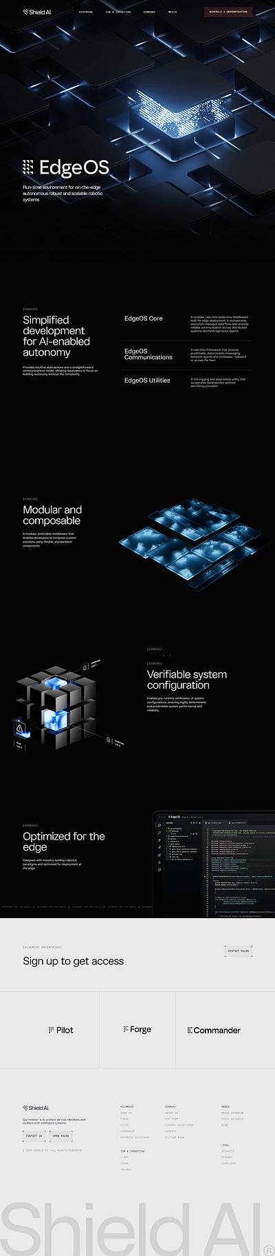 Website - Edge Section