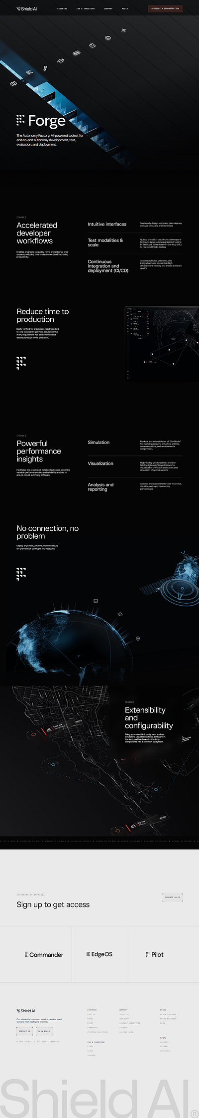 Website - Forge Section