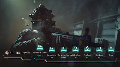Game Menu game graphic design illustration ui design