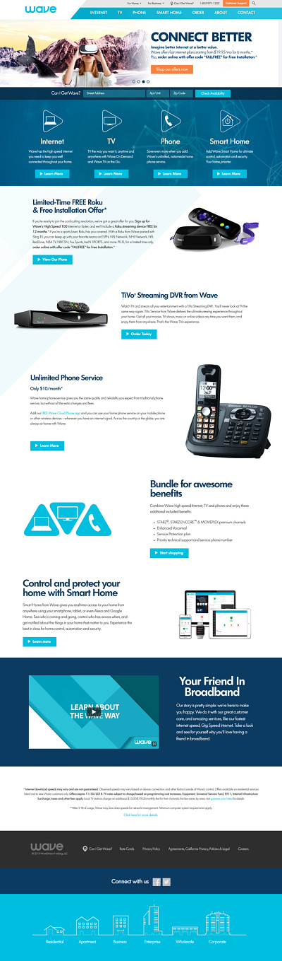 Landing Page - Residential