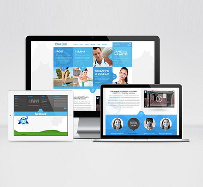 Web Design - Physiotherapy office branding design graphic design ui web