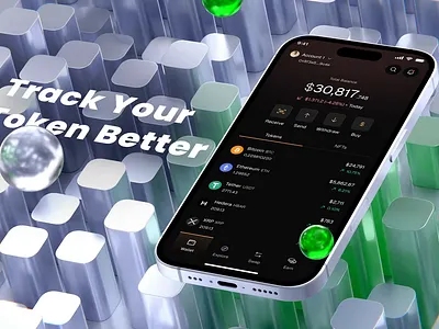 Tirra- Crypto Wallet Mobile Apps app crypto crypto exchange dark design fintech graphic design interface investing mobile motion graphics ui wallet