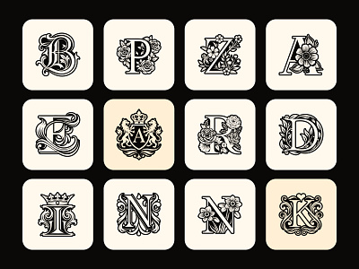 Alphabet Letters Logo alphabet art artwork branding calligraphy design digital digital art english glyph graphic design icon iconography letters logo monogram print solid typography vector