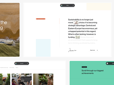 GIA — Website brand branding clean design flat graphic design logo typography ui