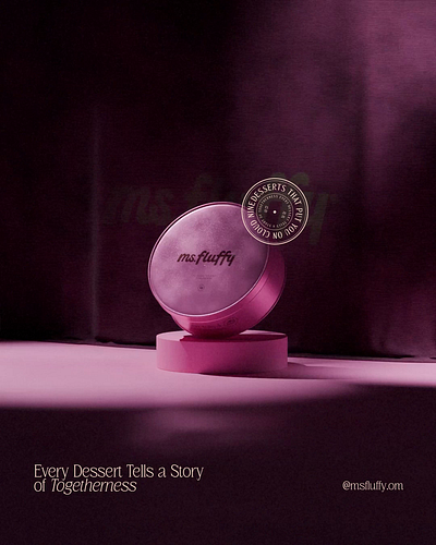 3D Animation Ms Fluffy Oman 3d animation b3d blender branding design graphic design illustration motion graphics ui