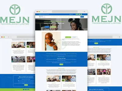 Charity Website UI & UX Design 3d animation branding graphic design logo motion graphics ui