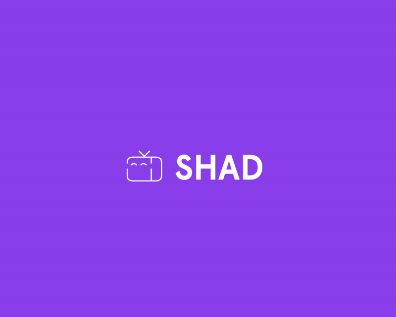 SHAD- Your personalised shopping buddy:) animation bot chatbot figma motion graphics ui