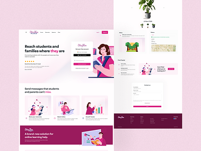 🌐 StoryTime – E-commerce Web Design Concept animation branding design graphic design illustration logo motion graphics ui ux vector