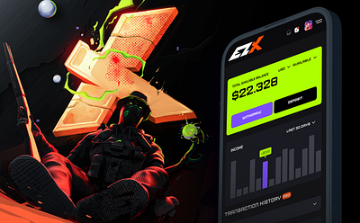 Gaming Marketplace - Balance community platform crm dashboard crypto dashboard esports app esports dashboard esports website fanbase app fanbase platform fandom platform game marketplace game platform gaming app gaming dashboard gaming website influencer marketing platform p2p marketplace saas dashboard saas website web3 gaming