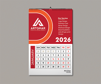 Calendar Design for 2026 2026 brand design branding calendar design calendar design 2026 calendar designs calendar print company calendar creative desk calendar graphic design motion graphics print unique wall calendar wall calendars