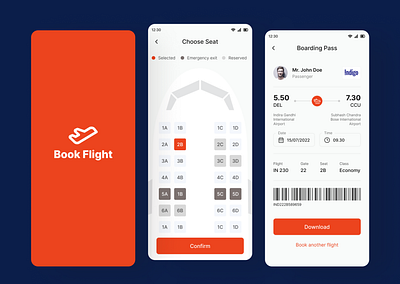 SkyBoard – Smart Flight Booking app concept app design arline app boarding app booking app clean design flight app flight ticket graphic design mobile app mobile theroy modern ui seat selection ticket booking travel app ui ui conept user experience ux