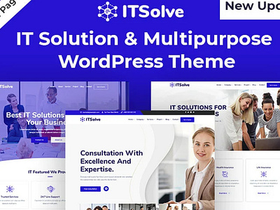 ITSolve - Multipurpose WordPress Theme advisor best theme best wordpress business consulting corporate finance marketing multipurpose top template top theme top wordpress top wp theme website wordpress