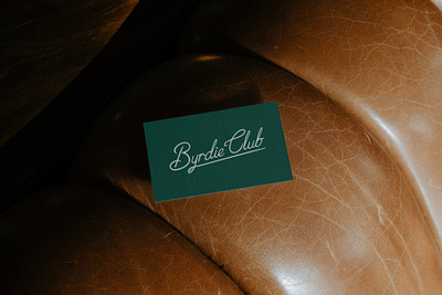 Byrdie Club - Luxury Golf Brand brand brand design brand identity branding branding agency business card club custom design elevated golf graphic design hand drawn illustration logo logo design luxury script sport typography