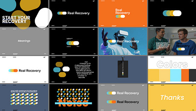 Real Recovery visual identity (unused concept) best logo brand book brand identity branding costum brand future futuristic brand geometric logo graphic design identity logo logo guislines logos minimal modern logo recovery logo tech logo ui visual identity vr logo