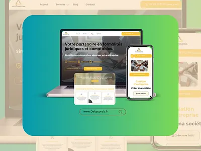 Delta Consulting consulting ui website