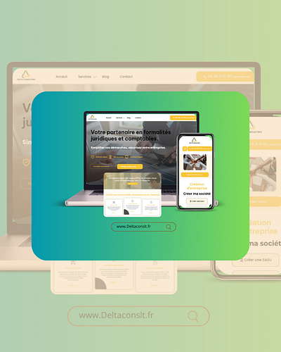 Delta Consulting consulting ui website