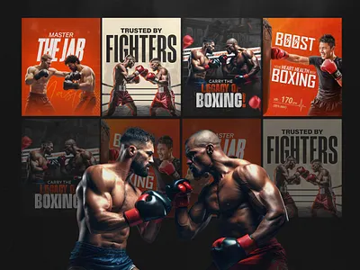 The Legacy of Boxing — Designed to Inspire Fighters branding graphic design