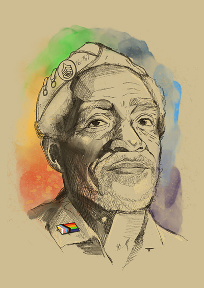 LGBTQ - 🌈 - Portrait Project - Illustrations art heals character editorial editorial portraits good cause illustrated portraits illustration illustrator lgbtq oregon people portland portrait portrait illustration procreate