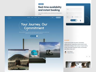 Tripza - Travel Website animation branding graphic design logo motion graphics ui