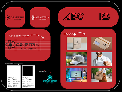 Craftrix logo comes to life 3d branding graphic design logo motion graphics