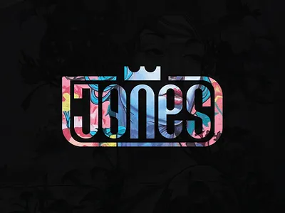 Jones - Mural Artist Logo Design artist artist visual identity cajva graffiti artist logo jones mural mural artist logo design mural tag visual artist branding