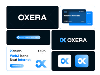 OXERA Letter O X Logo Design for Crypto, Web3 & Fintech Industry blockchain tech logo branding crypto logo fintech logo futuristic logo industrial logo lettermark logo logo logo design logo designer logotype o logo o x lettermark logo saas logo startup identity startups symbol logo tech identity web3 logo x logo
