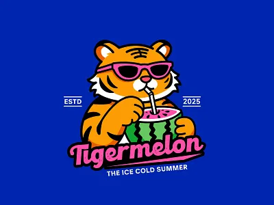 Tigermelon 2025 design graphic design logo