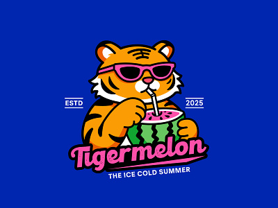 Tigermelon 2025 design graphic design logo