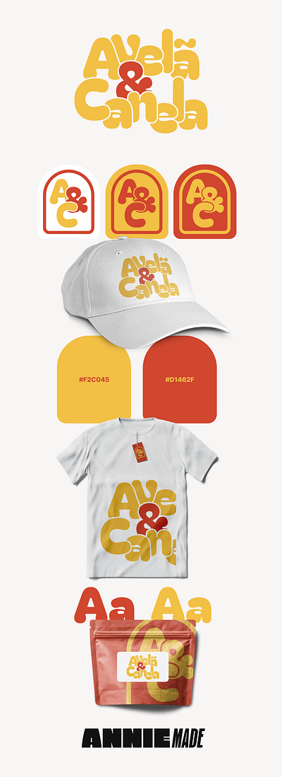 Identidade Visual | Branding - Avelã & Canela brand design brand identity branding graphic design identidade visual logo logotipo logotype visual identity