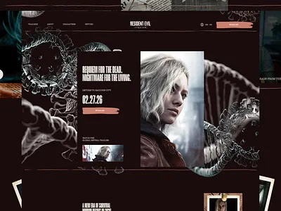 Mocktober: Resident Evil Requiem game gaming mocktober product page promo release ui website