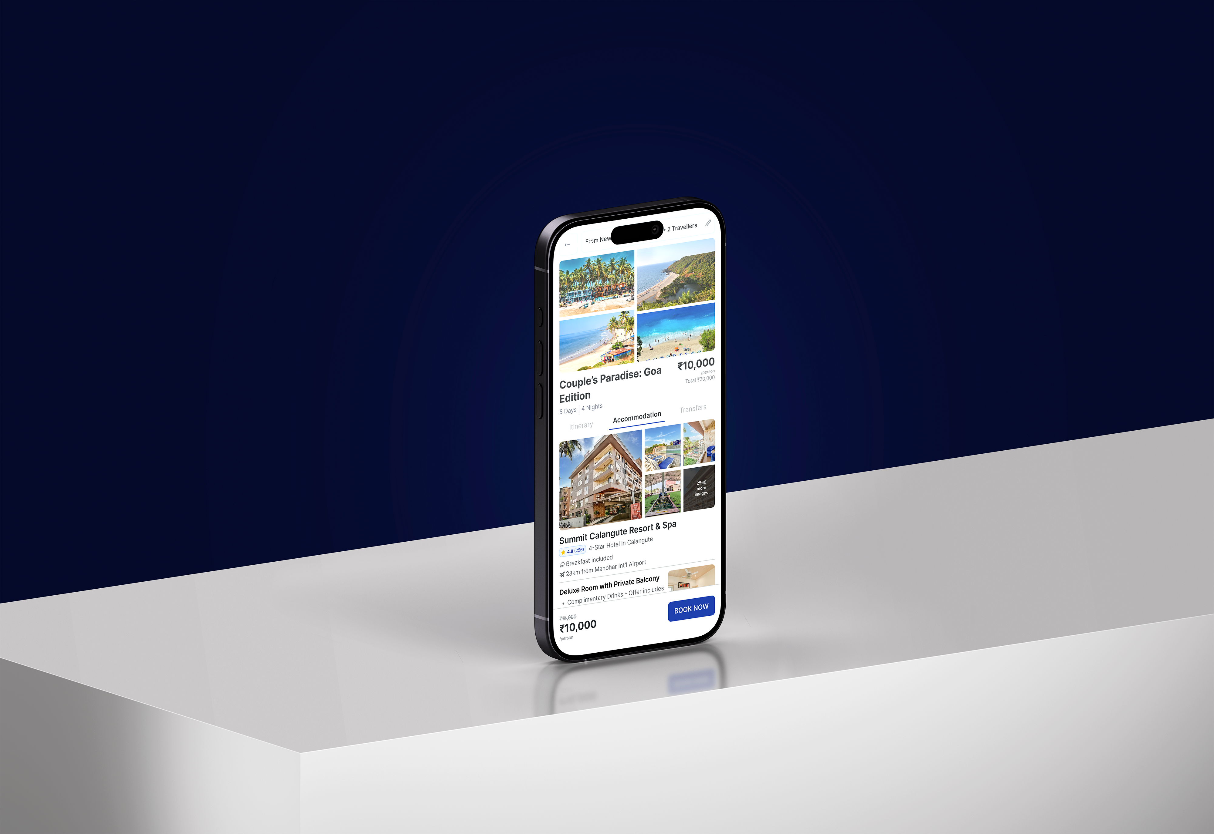 Travel Reservation Booking Experience for a Tour Agency app design booking hotel itinerary product design reservation tourism travel ui uiux