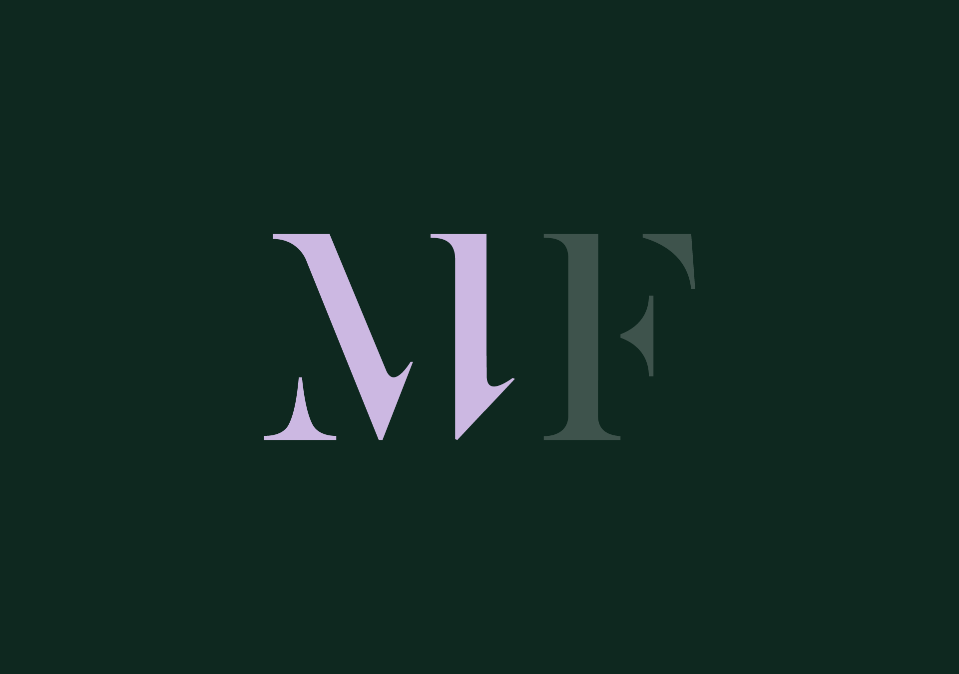 MLFW monogram branding creative lettering logo monogram typography