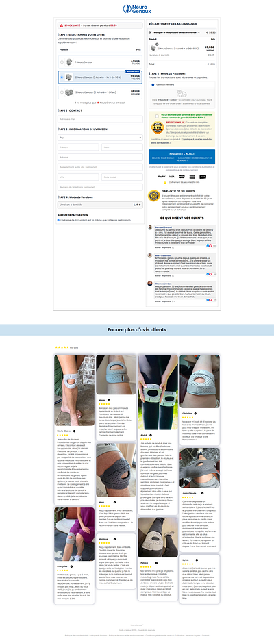 NeuroGenoux Checkout Page - Funnelish buy funnelish templates checkout page design designing funnel funnel funnelbuilder funnelish funnelish templates sales funnel sales page