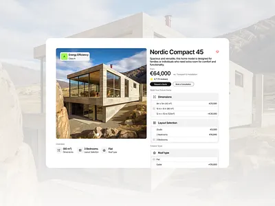 Module house configuration design module house ui ux