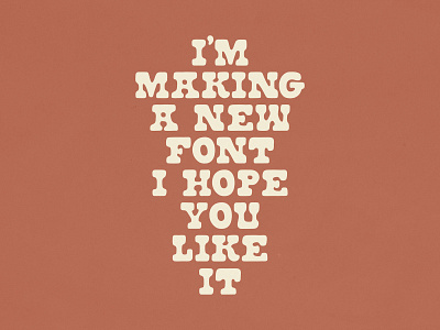Font WIP design font handmade illustration lettering serif texture type typeface typography vintage wip
