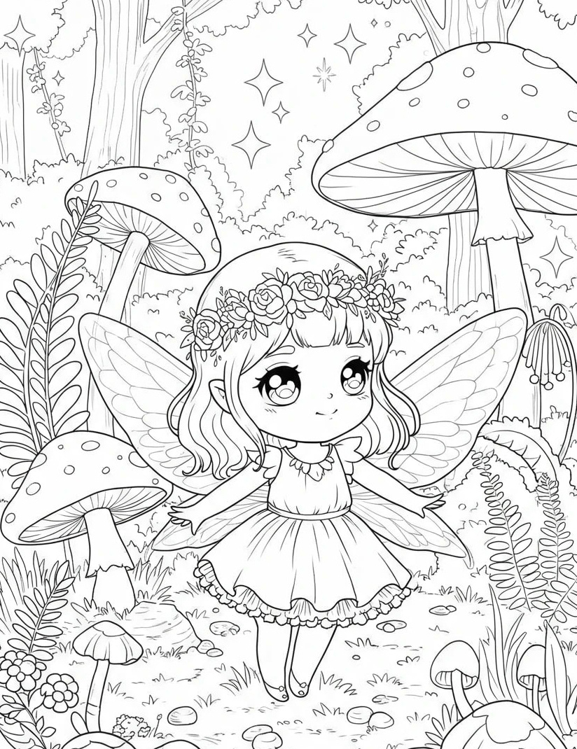 Example of Kids & Adult Coloring Pages