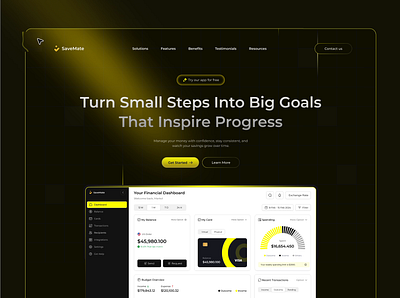 Fintech App Design | Hero Section design digital banking financial app fintech app fintech design mobile banking app money transfer app payment payments app startup ui ux webdesign