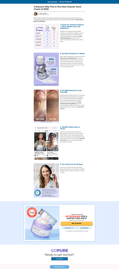 5 Reasons Best Anti-Age Cream - Funnelish buy funnelish templates design designing funnel funnel funnelbuilder funnelish funnelish templates sales funnel sales page top 5 creams